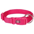 Obojok PREMIUM - fuchsie M-L: 35-55cm/20mm
